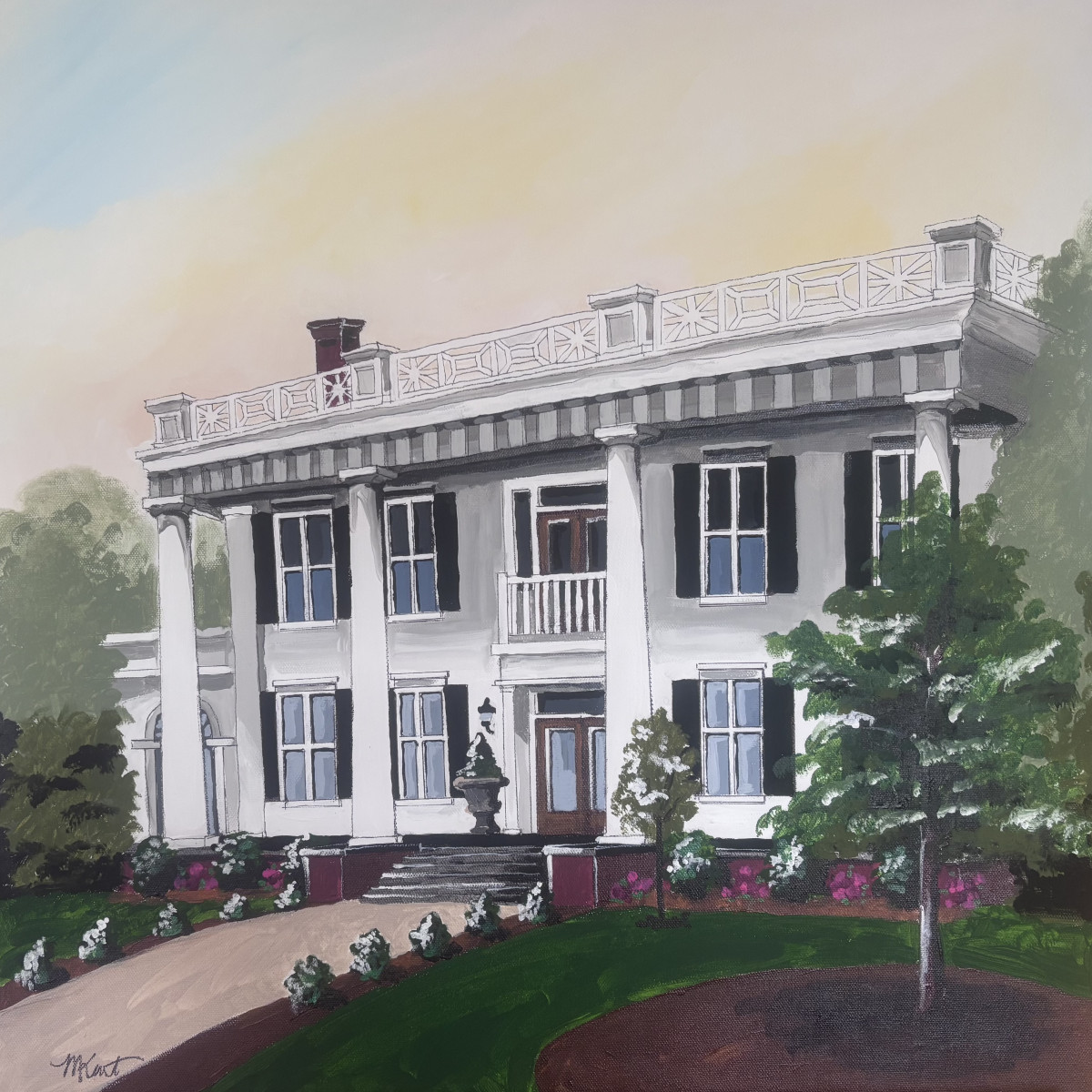 Sunrise at Hill House - Michelle Kent