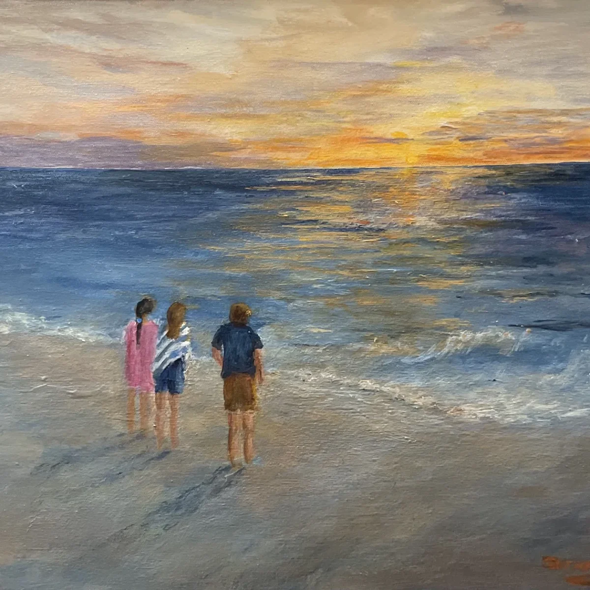 Days End at the Beach, Florida - Jim Sutherland